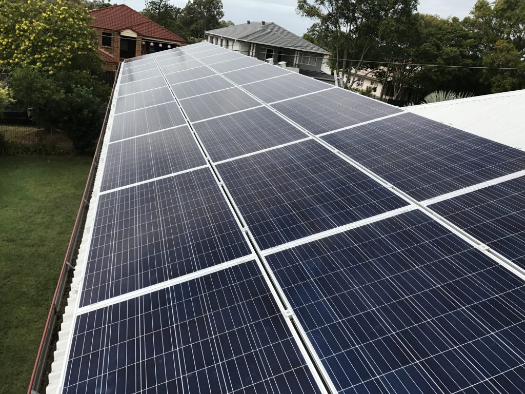 Roof top solar panel installation - Auswell Energy - Gold Coast, Brisbane, Tweed Heads